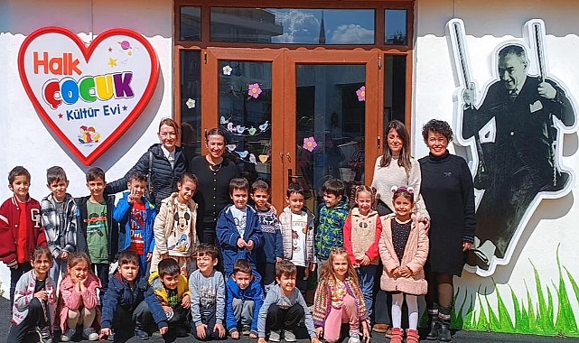 Kepez'de öğrenciler baharın gelişini kutladı