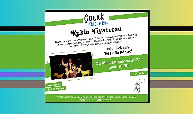 Kukla Tiyatrosu sahnelenecek