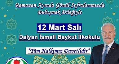Lâpseki Belediyesi, Dalyan mahallesinde sokak iftarı düzenliyor