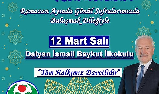 Lâpseki Belediyesi, Dalyan mahallesinde sokak iftarı düzenliyor