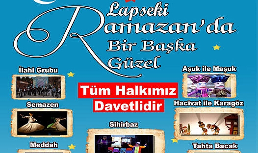 Lâpseki belediyesi, ramazan ayı etkinlikleriyle gönülleri buluşturuyor