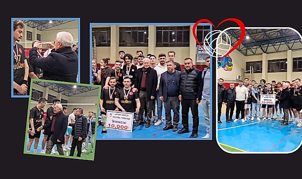 Lapseki'de Gençlik Voleybol Turnuvası gerçekleşti