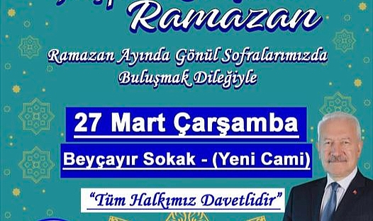 Lâpseki’de sokak iftarları Ramazan Ayının manasını yaşatıyor