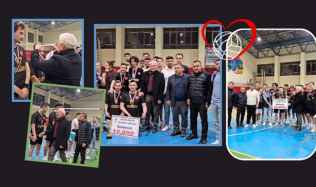 Lapseki’de Voleybol Turnuvası