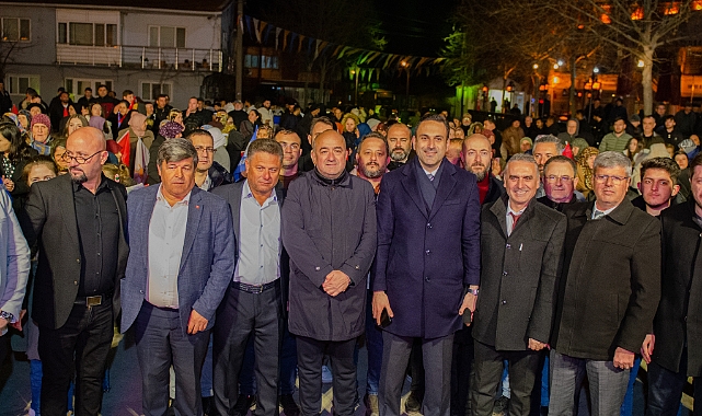 Milletvekili Gider Evreşe'de doğalgaz sözü verdi