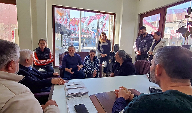 Milletvekili Güneşhan'dan Fevzipaşa Muhtarlığına ziyaret