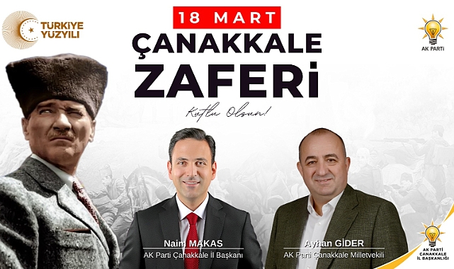 Naim Makas'tan 18 Mart mesajı