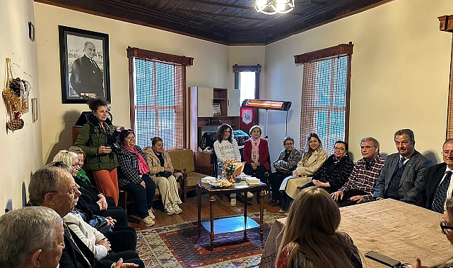 Necla Akkuş Kültür ve Sanat Evi'ne ziyaret