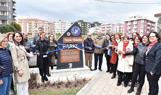 Nezihe Muhiddin Parkı açıldı