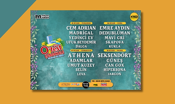 O'Fest Çanakkale'yi eğlendirecek