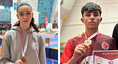 Okul Sporları Karate Türkiye Şampiyonası'nda Çanakkale'ye gurur verici başarı