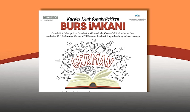 Osnabrück yaz dil okulu burs başvuruları başladı