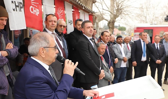 Özacar, Evreşe seçim bürosunun açılışını yaptı