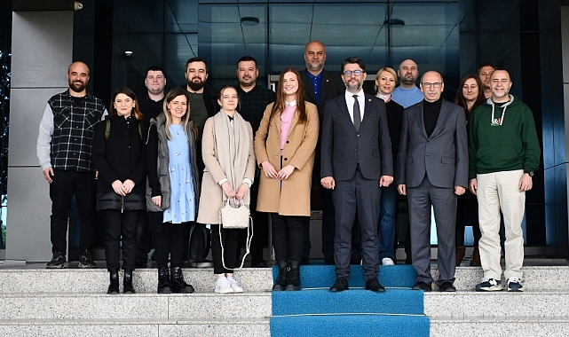Rektör Erenoğlu’na Erasmus Plus smARrt proje araştırmacılarının ziyareti