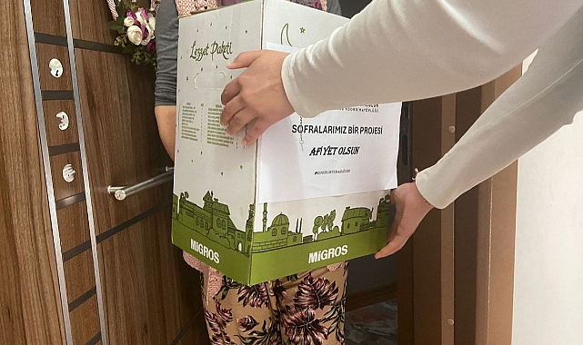 "Sofralarımız Bir’’: ÇOMÜ'nün Ramazan yardım projesi devam ediyor
