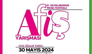 Troia Festivali afiş yarışması başvuruları başladı: büyük ödül 20.000 TL