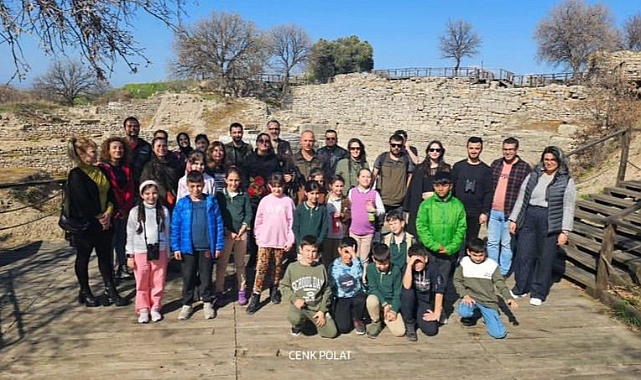 Troya'nın kuşları gözlemlendi