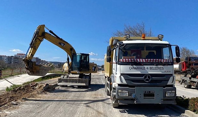 Üst yapı çalışmalarında trafiğe dikkat