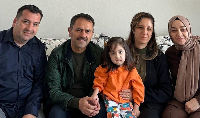 Vali Aktaş, SMA tip 1 hastası Merve Tekin'e ziyarette bulundu