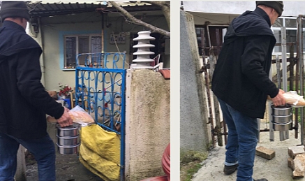 Yenice Belediyesi'nden yaşlılara 2 öğün sıcak yemek