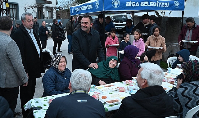 Yeniceköy mahallesi, ramazan ayının güzelliğini iftar sofralarında paylaştı