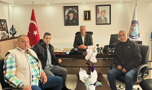 Ahmet Elbi’ye tebrik ziyaretleri