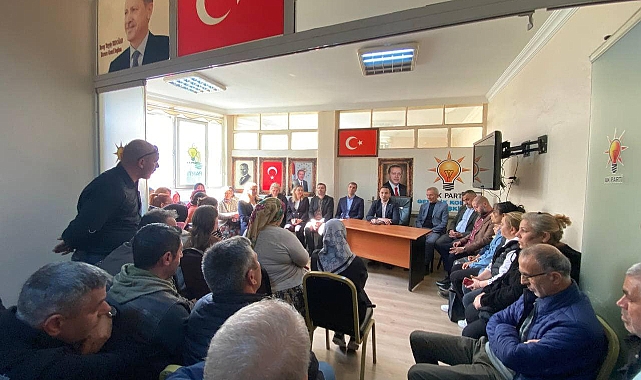 AK Parti Bayramiç'te bayramlaştı