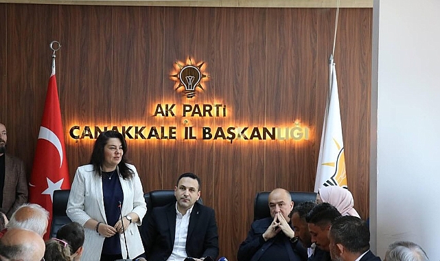 AK Parti Çanakkale Milletvekili Ayhan Gider, Teşkilat ve hemşerileriyle bayramlaştı