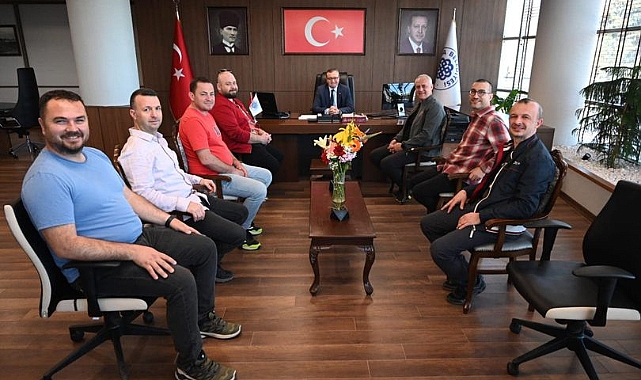 Alper Şen, Biga motosiklet ve doğa aktiviteleri derneği’ ne ziyaretleri için teşekkür etti
