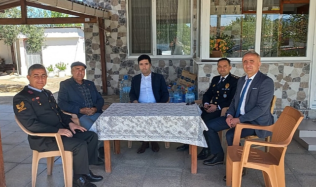 Alper Taş, şehit ailelerini ziyaret ederek bayramlarını kutladı