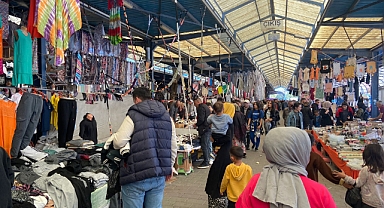 Arife Pazarında bayram yoğunluğu