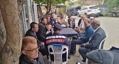 Ayvacık Kaymakamı ‘’Sak’’ Köy hayırlarında