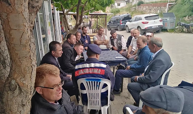 Ayvacık Kaymakamı ‘’Sak’’ Köy hayırlarında