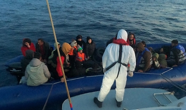 Ayvacık’ta düzensiz göçmen operasyonu