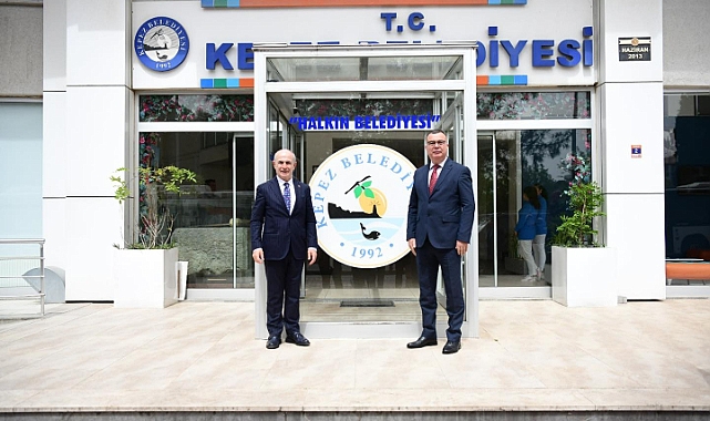 Başkan Akgün'den Başkan Arslan'a ziyaret