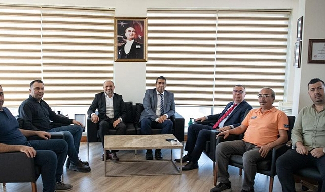 Başkan Arslan misafirlerini ağırladı
