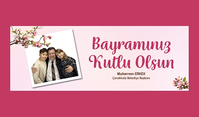 Başkan Erkek’in ilk bayram kutlaması