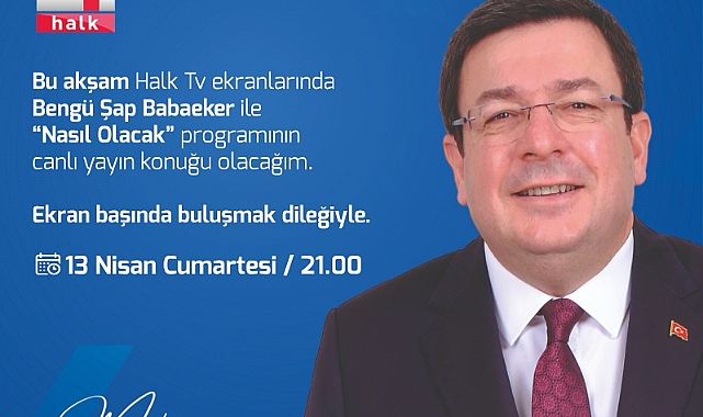 Başkan Erkek, Nasıl Olacak programına konuk olacak