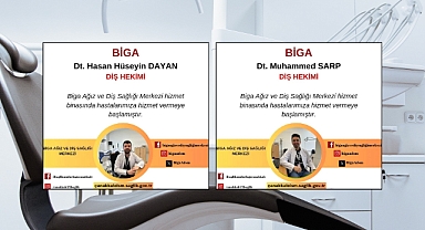 Biga ADSM’ne iki yeni doktor
