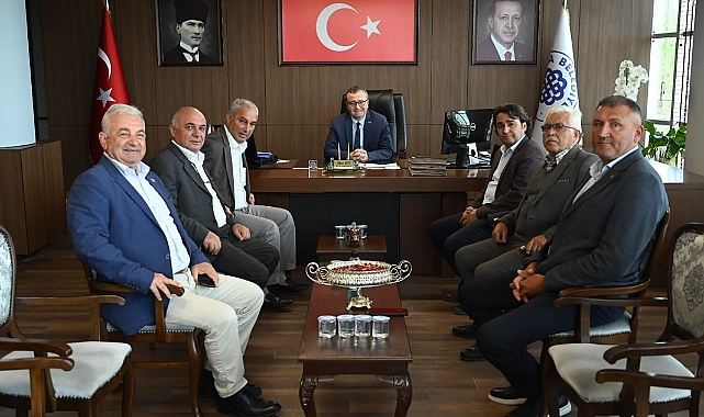 Biga Belediye Başkanı Aler Şen'e destek ziyaretleri devam ediyor