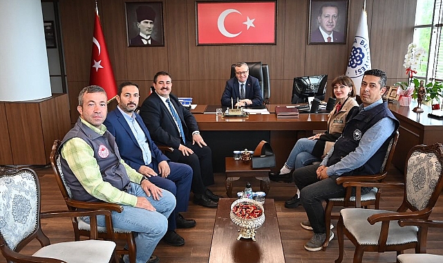 Biga Belediye Başkanı Alper Şen, nazik ziyaretler için teşekkür etti
