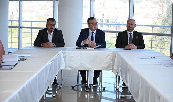 Biga Belediyesi, müdürler arası koordinasyon toplantısı gerçekleştirdi