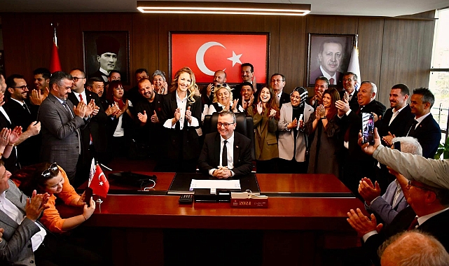 Biga belediyesi’nden devir teslim töreni gerçekleştirildi