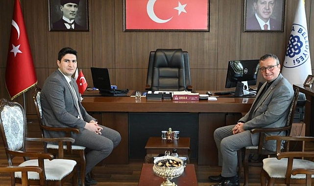 Biga Cumhuriyet Başsavcısı, Başkanı Şen’i ziyaret etti