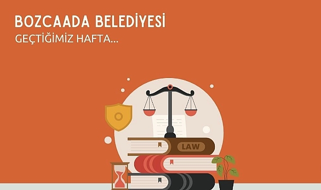 Bozcaada Belediyesi haftalık raporu yayınladı