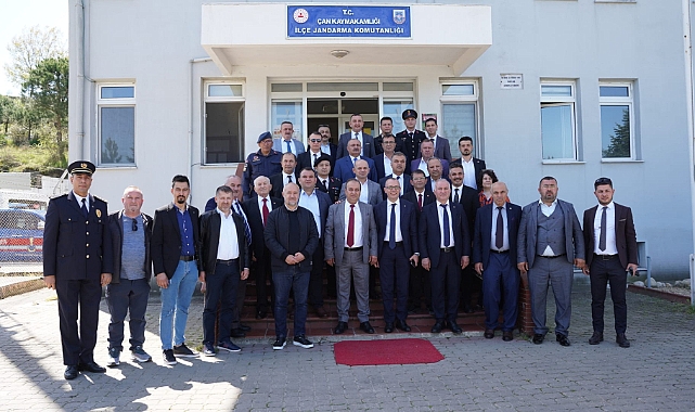 Çan'da bayramlaşma programı