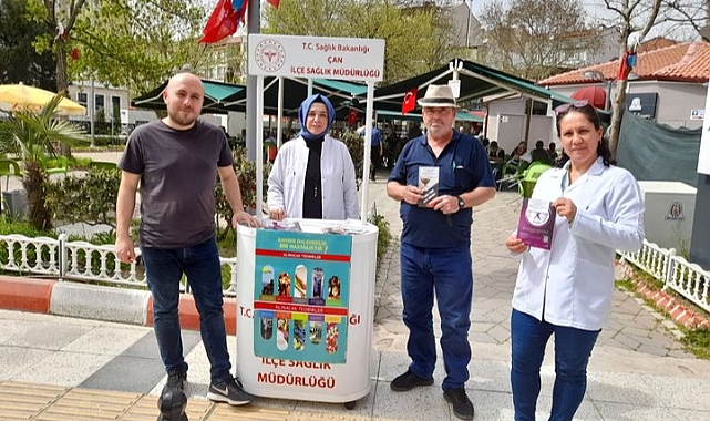 Çan’da kanser bilgilendirmesi