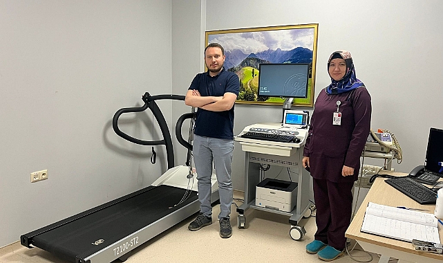 Çan Devlet Hastanesi'nden yeni hizmet: efor testi uygulaması başladı