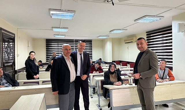 Çan Esnaf ve Sanatkârlar Odası'nda sınav