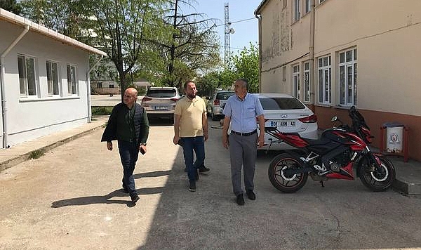 Çan Kaymakamı Dr. Emre Nebioğlu Köylerde incelemelerde bulundu